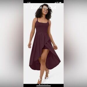 Halara Breezeful High Low Dress, Small